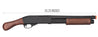 Golden Eagle M870 3/6-Shot Pump Action Gas Airsoft Shotgun [Sawed-Off] (WOOD) Airsoft Gun Rifles