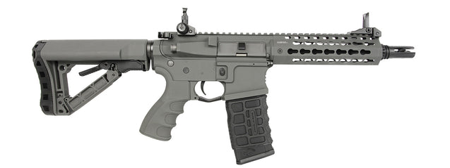 G&G 7" Keymod Combat Machine Cm16 Srs Aeg (Battleship Gray) Airsoft Gun Guns