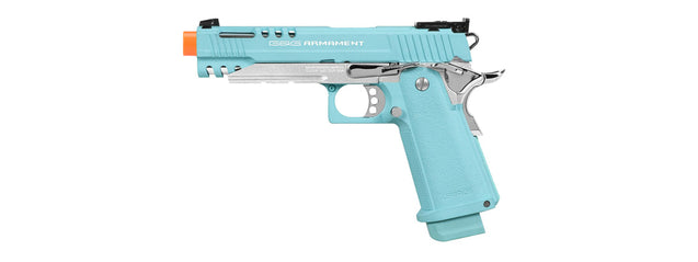 G&G GPM1911 CP Gas Blowback Airsoft Pistol (Color: Macaron Blue)