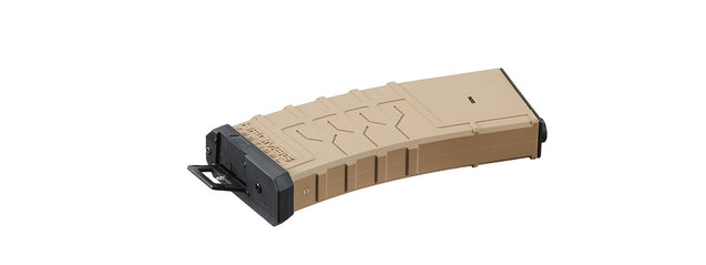 Hfc Hb-201M-B 300Rd Polymer High Cap Aeg M Flash Magazine - (Tan)