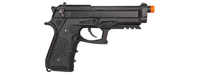 Hg-173Bbb Hg-173 Gas Blowback Semi-Auto M9 Airsoft Pistol (Black)