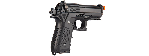 Hg-173Bbb Hg-173 Gas Blowback Semi-Auto M9 Airsoft Pistol (Black)