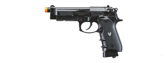 HFC Metal M190 Co2 Gas Blowback Airsoft Pistol with Compensator (Color: Black)