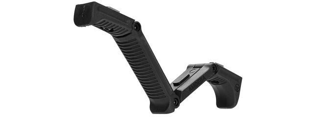 Amoeba Adjustable Angeled M-Lok Foregrip Handstop (Black) Airsoft Gun Accessories