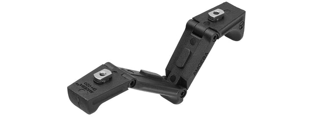 Amoeba Adjustable Angeled M-Lok Foregrip Handstop (Black) Airsoft Gun Accessories