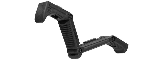 Amoeba Adjustable Angeled M-Lok Foregrip Handstop (Black) Airsoft Gun Accessories