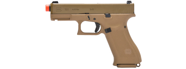 Elite Force Licensed GLOCK 19X GEN5 - Gas Blowback - TAN