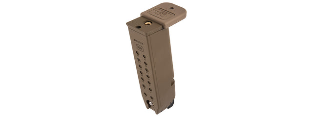 Elite Force 20rd Magazine for Glock 19X GEN5 Airsoft GBB Pistol - TAN Airsoft Gun Accessories