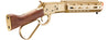 A&K M1873 "Mares Leg" Lever Action Airsoft Green Gas Rifle w/ M-LOK Rail (Color: Gold)