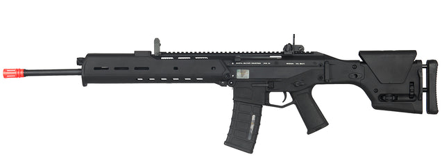 A&K Iu-Masada-Lb-Nb Masada Acr Spr Aeg Airsoft Gun (Color: Black) 