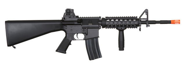 A&K M4 SR16 DMR Full Metal Airsoft AEG Rifle (Color: Black)