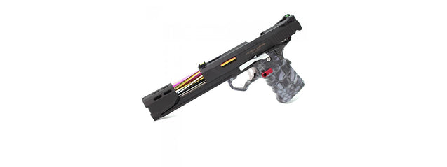 Laylax Aluminum Hi-Capa 5.1 Fluted Outer Barrel (Color: Heat Gradation)