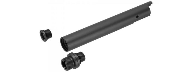 Laylax Hi-Capa 5.1 Non-Recoiling 2-Way Outer Barrel (Color: Black) Airsoft Accessories