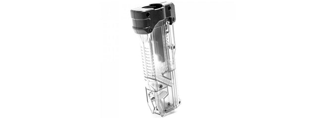 Laylax Ambidextrous Swiveling Arm High Capacity Speedloader w/ BB Bottle Spout (Color: Clear)