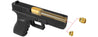 Laylax 2 Way Fixed Non-Recoiling Outer Barrel for Umarex Glock 17 Gen 4 (Color: Gold)