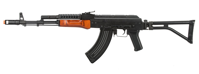 LCT-G-03-AEG LCT Airsoft G-03 NV Full Metal AEG w/ Real Wood & Side Folding Stock