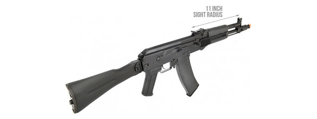 Lct Airsoft Ak104 Steel Aeg Airsoft Rifle W/ Aster V2 Se Expert & Picatinny Stock Adapter 