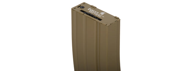 LT-01T-Mag-G2X5 High Capacity 300Rd Metal Aeg Gen 2 Magazine, Set Of 5 (Tan)