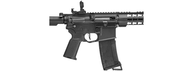 Lancer Tactical Gen 3 M4 SopMod Airsoft AEG Rifle (Color: Black) Airsoft Gun Guns