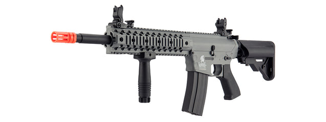 Lancer Tactical Airsoft Rifle Gun M4 370 - 395 FPS Gen 2 EVO 10" RIS Airsoft AEG - GRAY