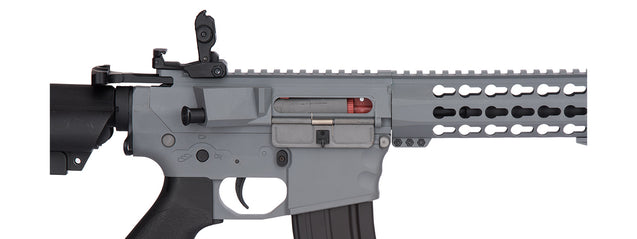 Lancer Tactical M4 370 - 395 FPS Gen 2 EVO 10" KeyMod Airsoft AEG - GRAY