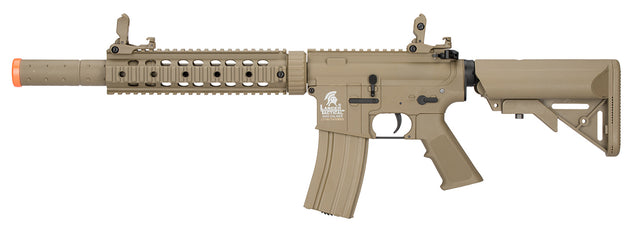 Lancer Tactical Nylon Polymer M4 Gen 2 SD AEG Airsoft Rifle [LOW FPS] (Tan)