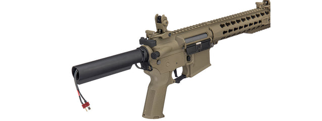 Lancer Tactical Gen 3 Nylon Polymer M4 SD AEG Airsoft Rifle (Color: Tan)