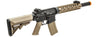 Lancer Tactical Gen 2 9" Nylon Polymer M4 Airsoft AEG w/ Mock Suppressor (Color: Black / Tan) Airsoft Gun Guns