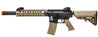 Lancer Tactical Gen 2 9" Nylon Polymer M4 Airsoft AEG w/ Mock Suppressor (Color: Black / Tan) Airsoft Gun Guns