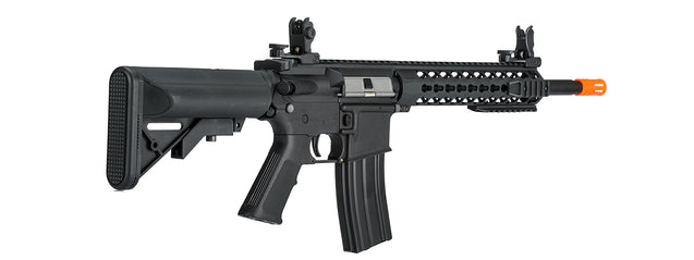 Lancer Tactical Airsoft Rifle Gun G2 Airsoft 370 - 395 FPS M4 Carbine 10" AEG Rifle - BLACK