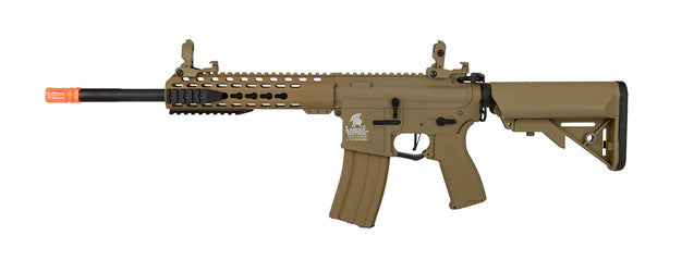 Lancer Tactical LT-19T-G2-E 10" Hybrid M4 Carbine w/ Keymod Rail (Tan)