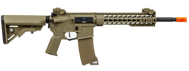 Lancer Tactical Gen 3 10" Keymod Airsoft M4 Carbine AEG Rifle (Color: Tan) Airsoft Gun Guns