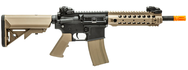 Lancer Tactical Gen 2 M4 Cqb Aeg Rifle (Color: Black / Tan) Airsoft Gun Guns