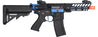 Lancer Tactical LT-29BACNL-G2-ME Enforcer Skeleton (Black and Navy Blue)