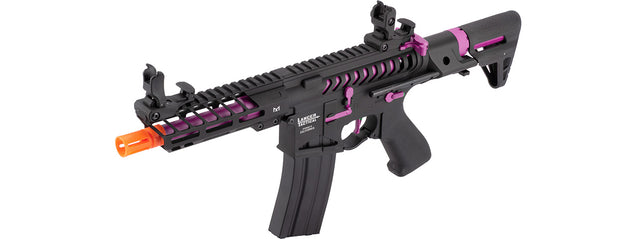 Lancer Tactical ProLine NEEDLETAIL PDW Skeleton AEG [HIGH FPS] (BLACK/PURPLE)