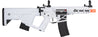 Lancer Tactical Low FPS Enforcer Needletail Skeleton M4 AEG Rifle with Alpha Stock (Color: White & Black)