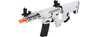 Lancer Tactical Low FPS Enforcer Needletail Skeleton M4 AEG Rifle with Alpha Stock (Color: White & Black)