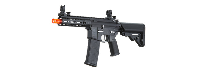 Lancer Tactical Gen 2 Hellion M-LOK 7" Airsoft M4 AEG (Color: Black & Silver)