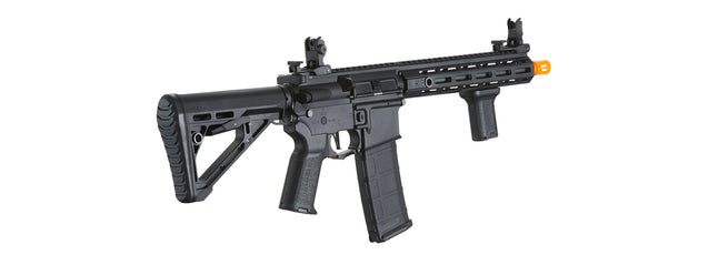 Lancer Tactical Gen 3 Hellion M-LOK 10" Airsoft M4 AEG with Delta Stock (Color: Black)