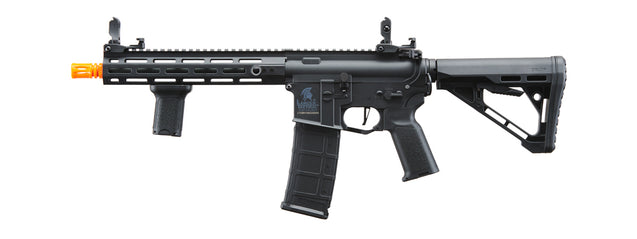 Lancer Tactical Gen 3 Hellion M-LOK 10" Airsoft M4 AEG with Delta Stock (Color: Black)