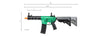 Lancer Tactical Gen 2 Hellion M-LOK 7" Airsoft M4 AEG (Color: Green & Black)