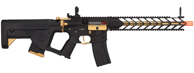 Lancer Tactical Airsoft Gun 370 - 395 FPS Enforcer NIGHT WING Skeleton AEG - GOLD