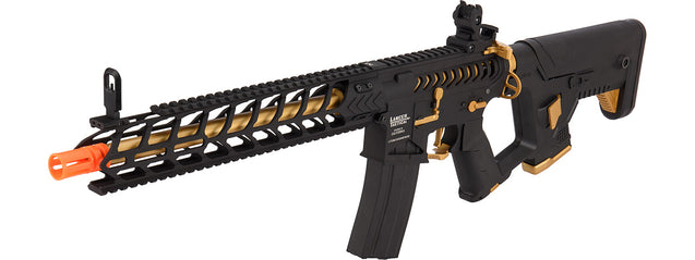 Lancer Tactical Airsoft Gun 370 - 395 FPS Enforcer NIGHT WING Skeleton AEG - GOLD