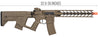 Lancer Tactical Airsoft Gun 370 - 395 FPS Enforcer NIGHT WING Skeleton AEG - TAN