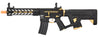 Lancer Tactical Enforcer Battle Hawk 10" Skeleton Aeg W/ Alpha Stock, Gold