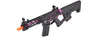 Lancer Tactical Airsoft Gun 370 - 395 FPS Enforcer BATTLE HAWK 7" Skeleton AEG - BLACK/PURPLE