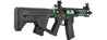 Lancer Tactical Airsoft Gun 370 - 395 FPS Enforcer BATTLE HAWK 7" Skeleton AEG - BLACK/GREEN