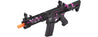 Lancer Tactical ProLine Battle HAWK 7" PDW Skeleton AEG [HIGH FPS] (BLACK/PURPLE)