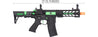 Lancer Tactical ProLine Battle Hawk 7" PDW Skeleton AEG [HIGH FPS] (BLACK/GREEN)