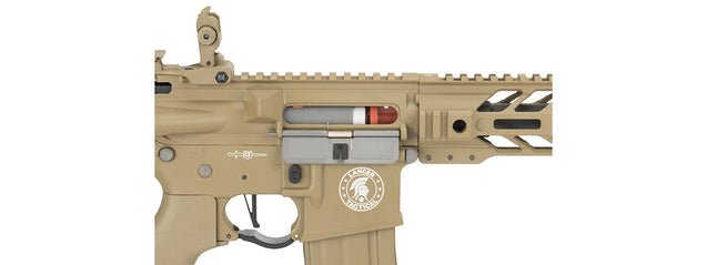 Lancer Tactical Airsoft Rifle Gun 370 - 390 FPS ProLine BATTLE HAWK Airsoft AEG - TAN